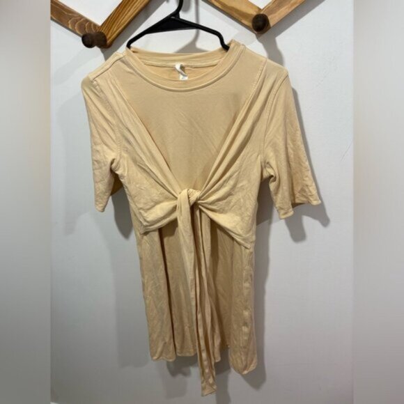 Lululemon Cotton Wrap-Front T-Shirt Dress - Picture 5 of 9